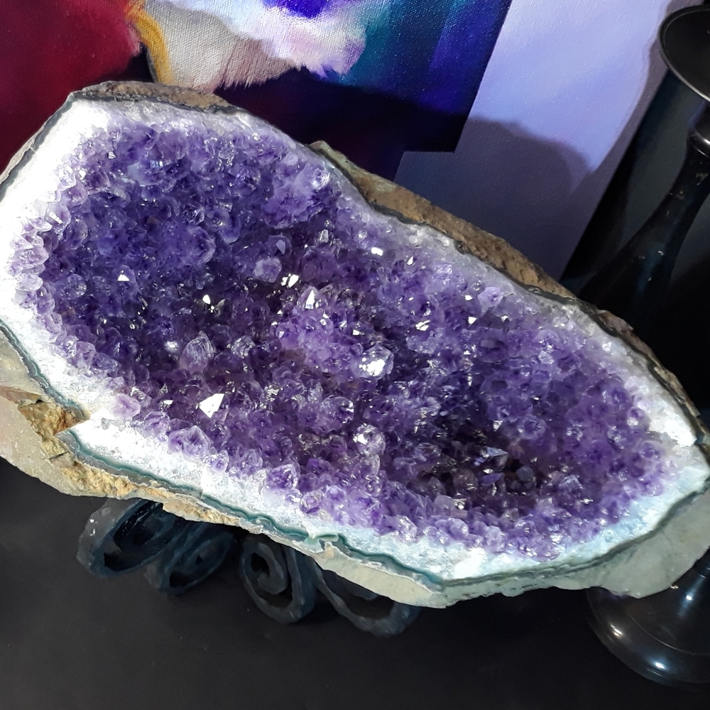 Amethyst Crystal Geode